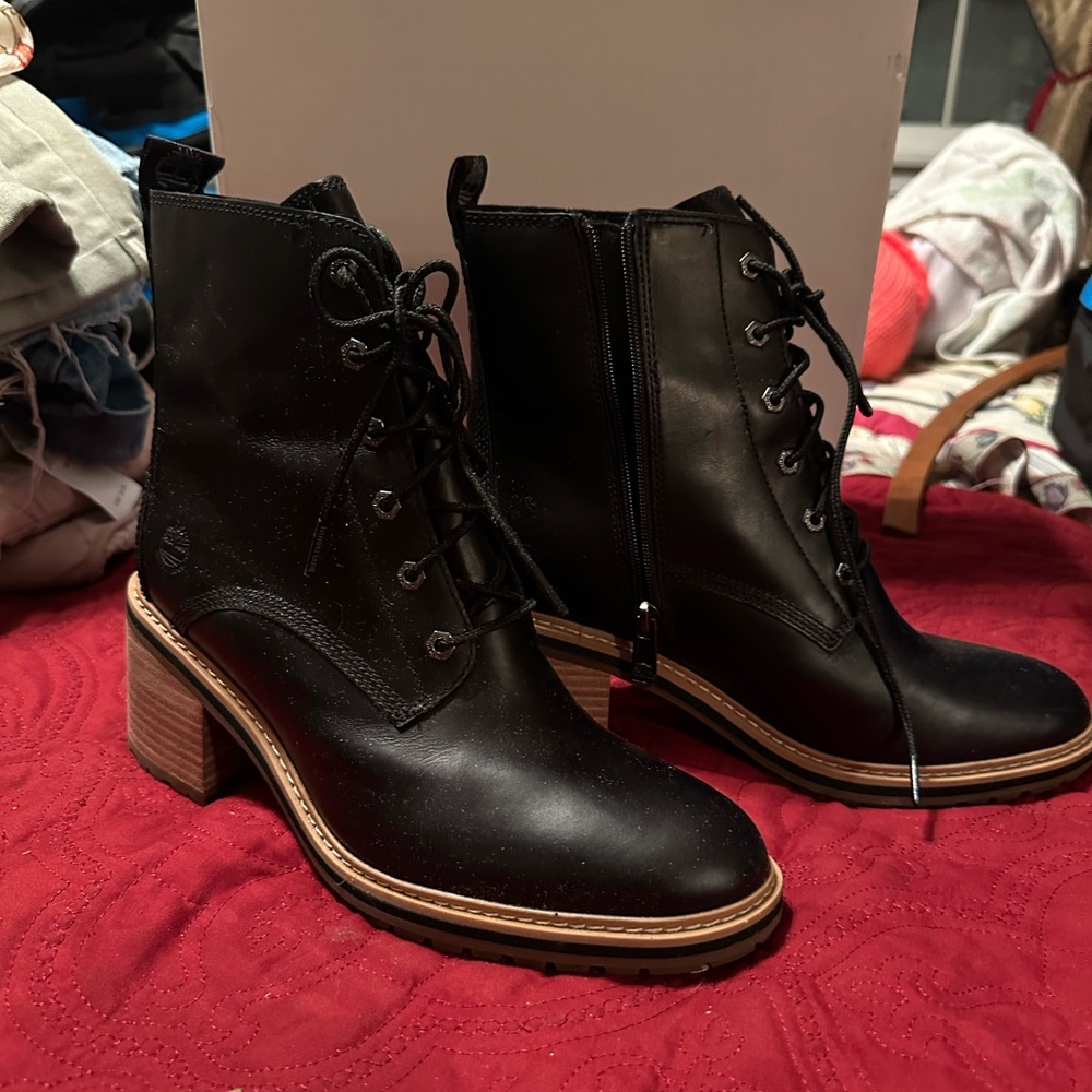 Timberland leather boots